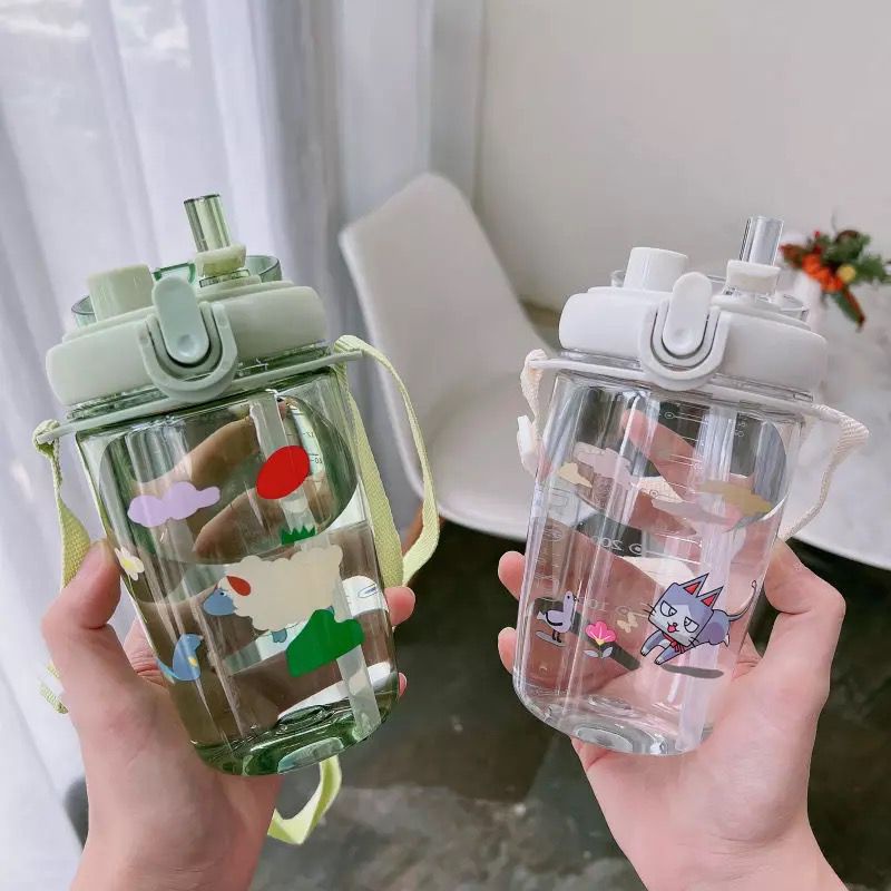 Botol Minum TRENDY Botol Minum EKSLUSIF Tali 550ml BPA FREE 7305 &amp; 7306