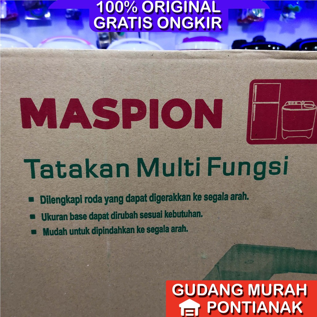 Kaki Kulkas / Mesin Cuci KUALITAS SUPER Alas dudukan MASPION MB 001 BS  Serbaguna Multi Purpose Base