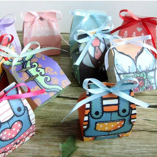 

Paper Box Wedding Small 1pc Kotak souvenir wedding anniversary pernikahan