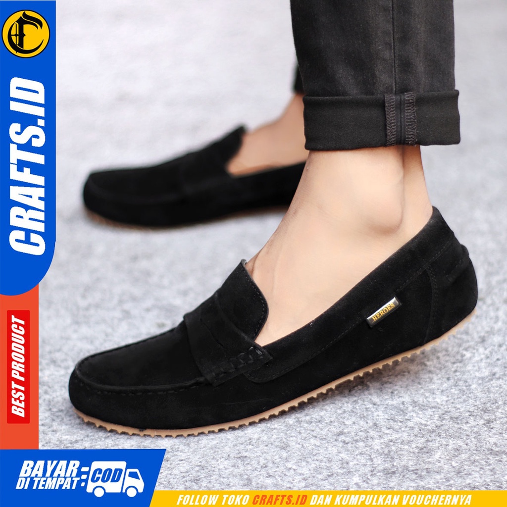 CRAFTS X NOAH Sepatu Casual Slip On Santai Keren Pria