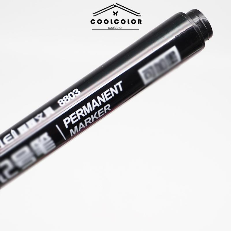 COD❤️Permanent Marker Spidol Permanen Round Tip Joyko Refillable- cl