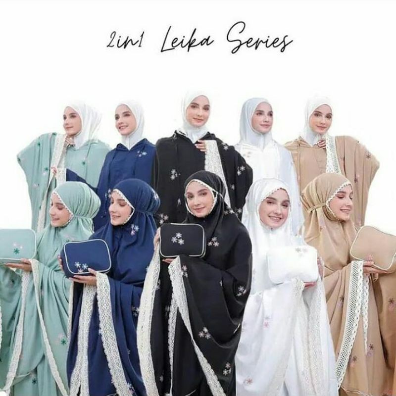 Mukena Bordir Leika #mukena tasik