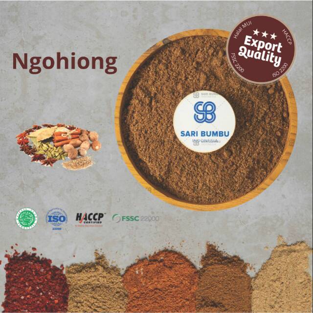 

Bumbu Ngohiong/Five spices 250 gram