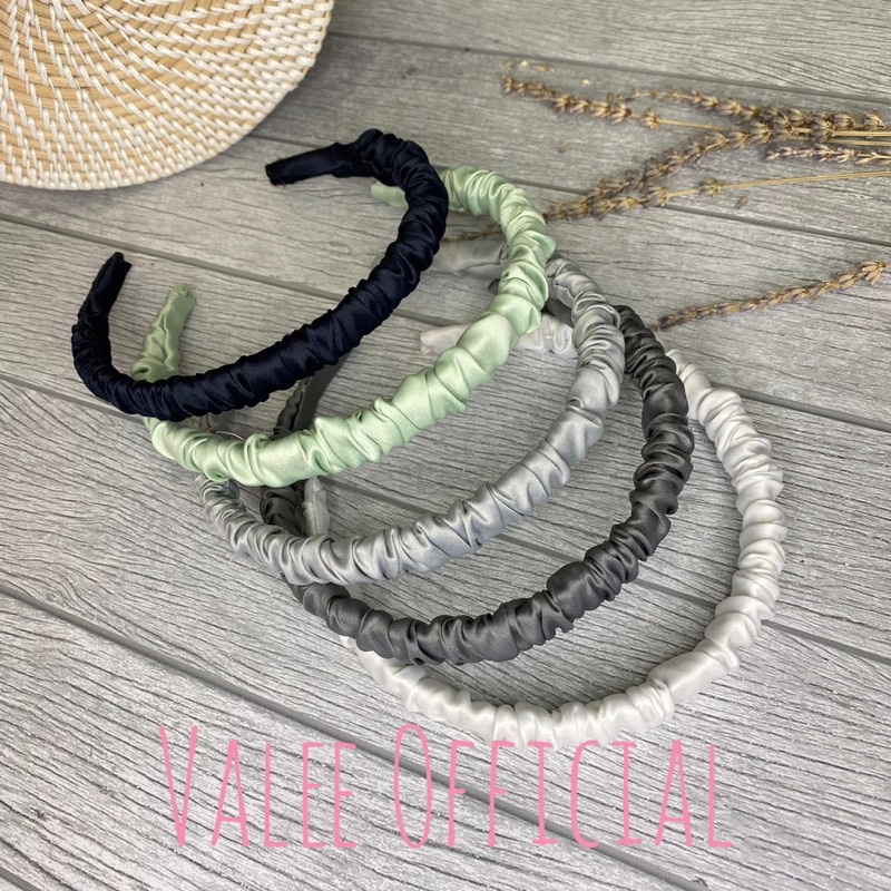 BANDO KOREA KERUT SCRUNCHIE HEADBAND