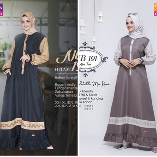 35+ Terbaik Untuk Gamis Terbaru Nibras 2019