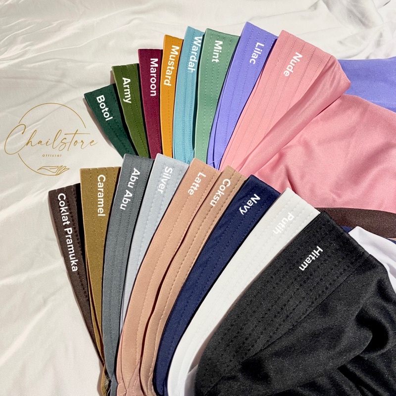 hijab sport / kerudung olahraga / bergo instant / jilbab instan