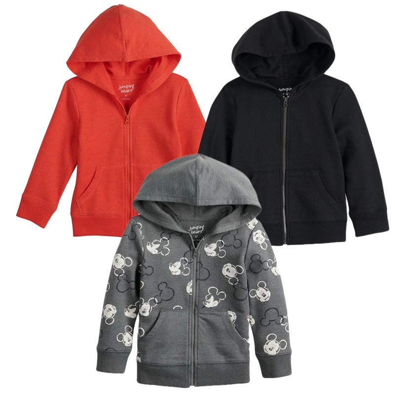 Jaket Hoodie anak laki-laki 1-12Tahun Jumping Beans 101