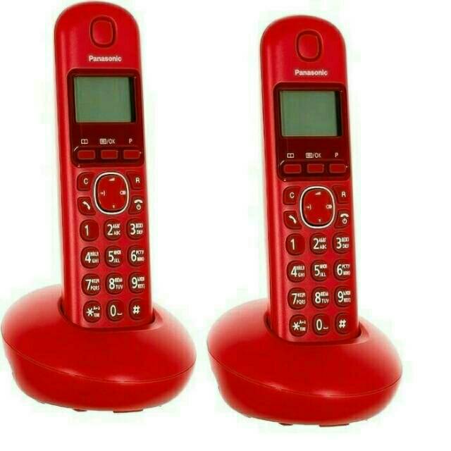 Telpon panasonic dual kx-tgb 212cx dual headset