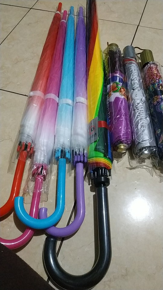 Payung Lipat 2 Silver