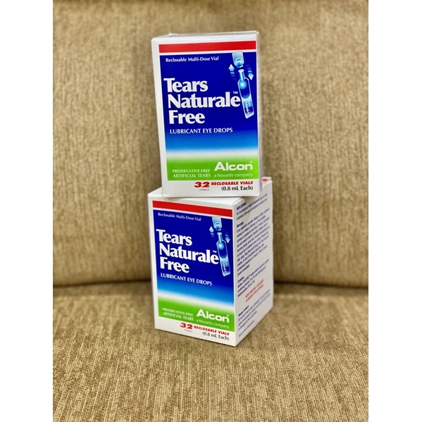 Tears naturale  free Alcon tears naturale free 32 vials