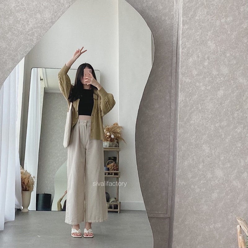 Kulot Linen Highwast