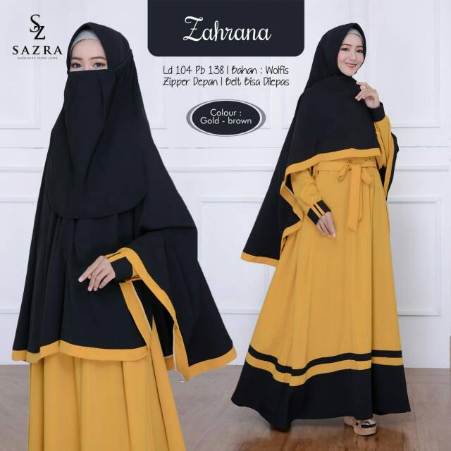 Gamis Syari Zahrana AIISHA