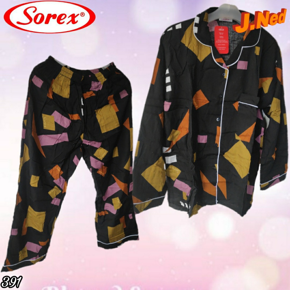 J391 - BAJU TIDUR SOREX PREMIUM FREESIZE LENGAN PANJANG