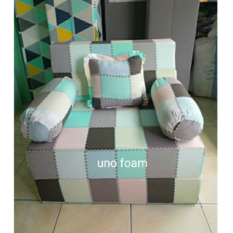 sofabed inoac 200x100x20 asli ( sofabed inoac sofa bed inoac )