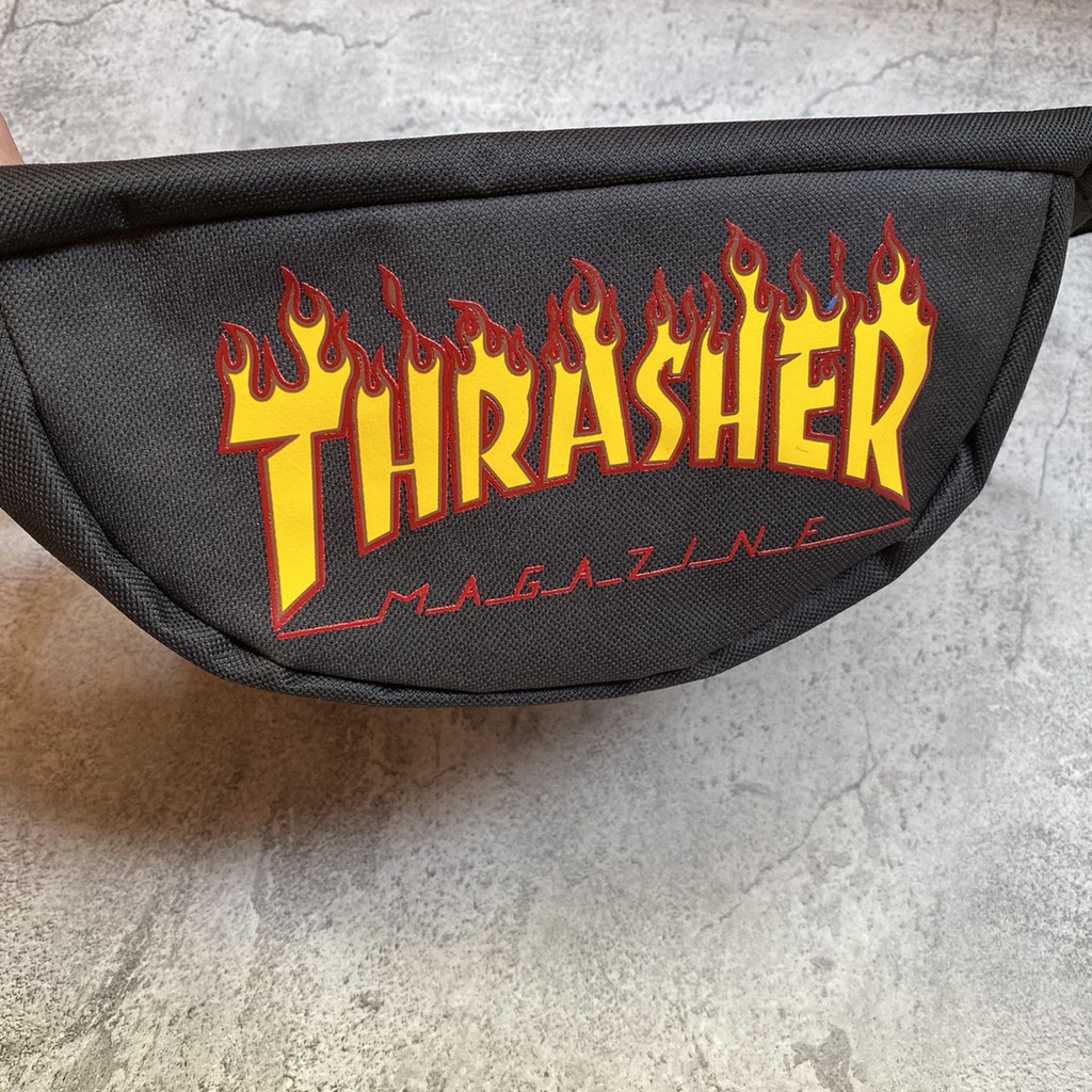 WAISTBAG TRASHER WITH TAG/ TAS SELEMPANG PRIA / GROSIR / TERMURAH / LIKE IMPORT