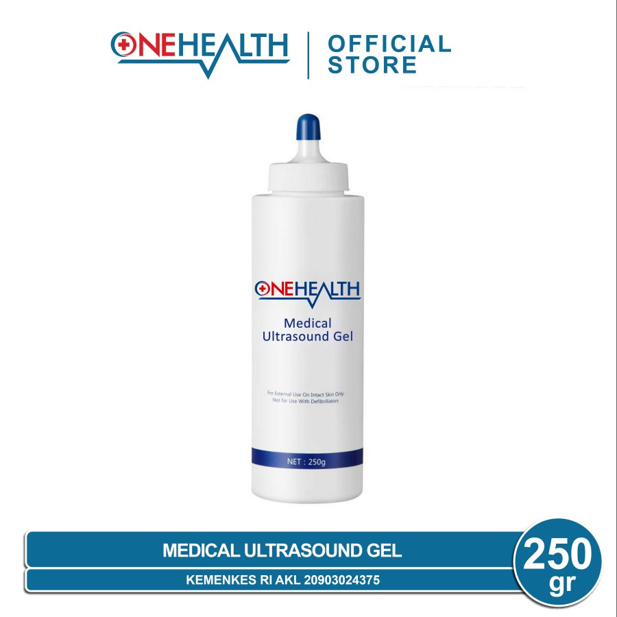 Ultrasound Gel Dopler Alat Medis Ultrasonic Ultrasound USG Jelly 250 ml Onehealth