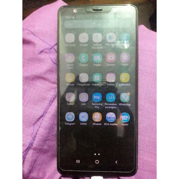 lcd samsung a7 2018 minus