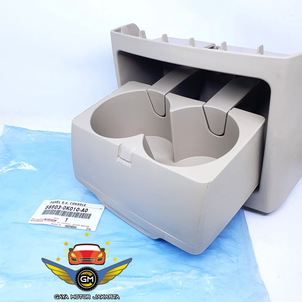 Panel Cup Holder-Panel Tempat Minuman Belakang Innova-Fortuner-Hilux