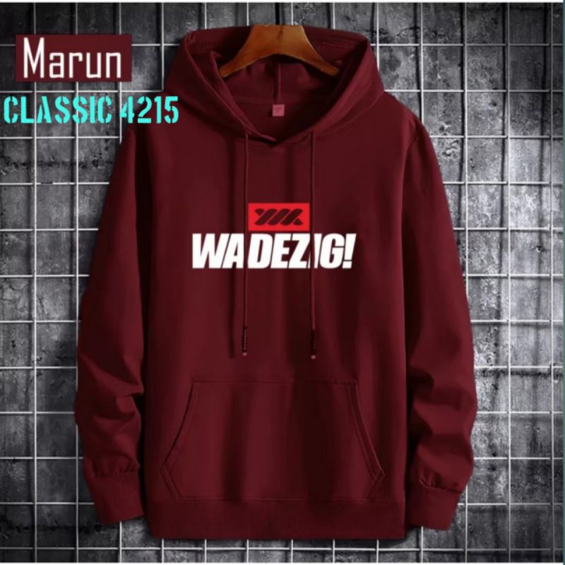 jaket hoodie wadezig hoodei polos