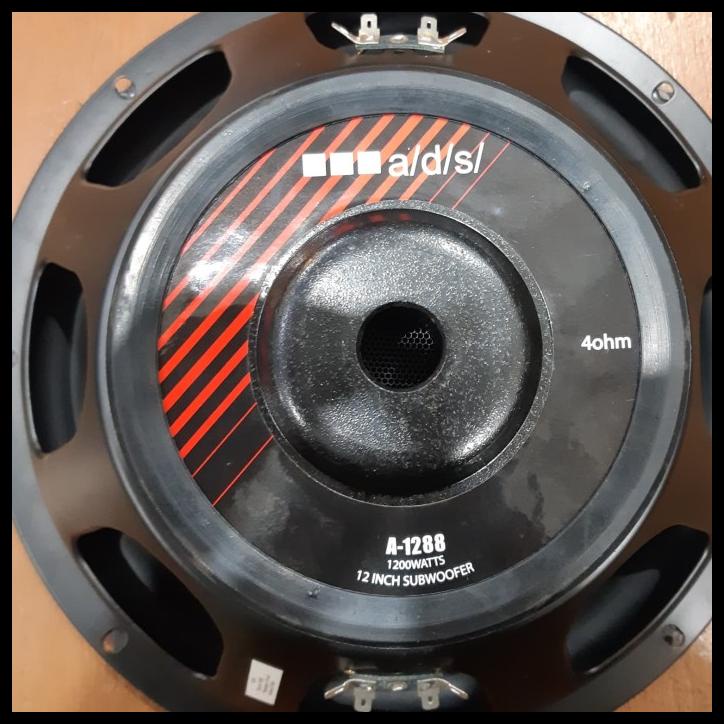 Speaker Bass Subwoofer 12 Inch Double Coil Ads A/D/S