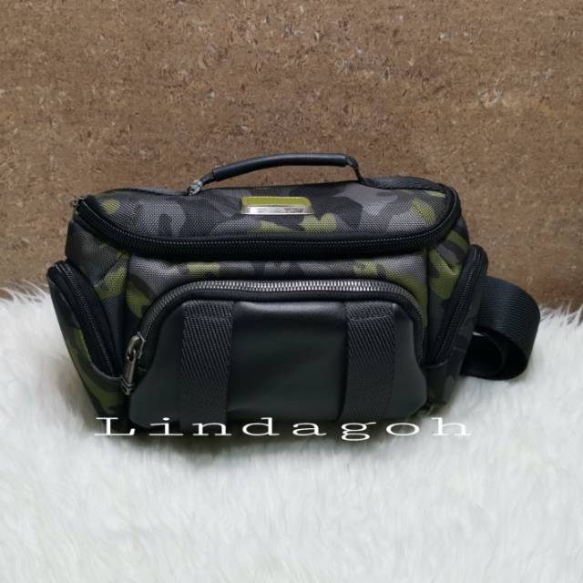 Waistbag tumi tas pinggang crossbody mirror quality