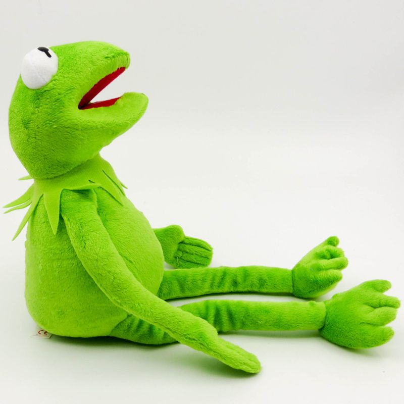 Mainan Boneka Kodok Kermit Muppets Bahan Plush Ukuran 60cm