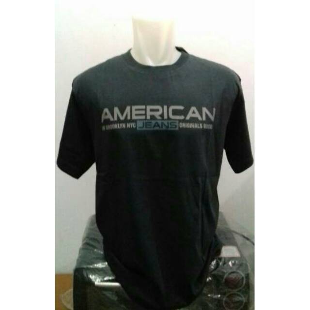 Kaos american jeans ori - cuci gudang kaos nevada suplier