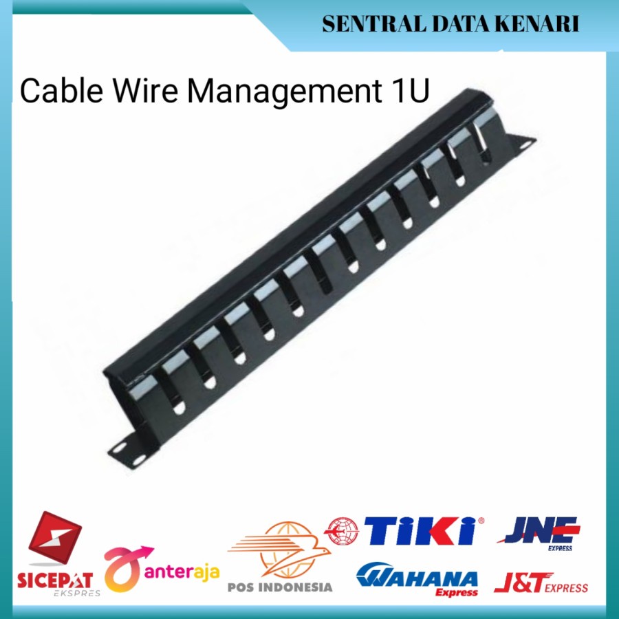 Wiring Management /Wire Management 1U Horizontal 19&quot;