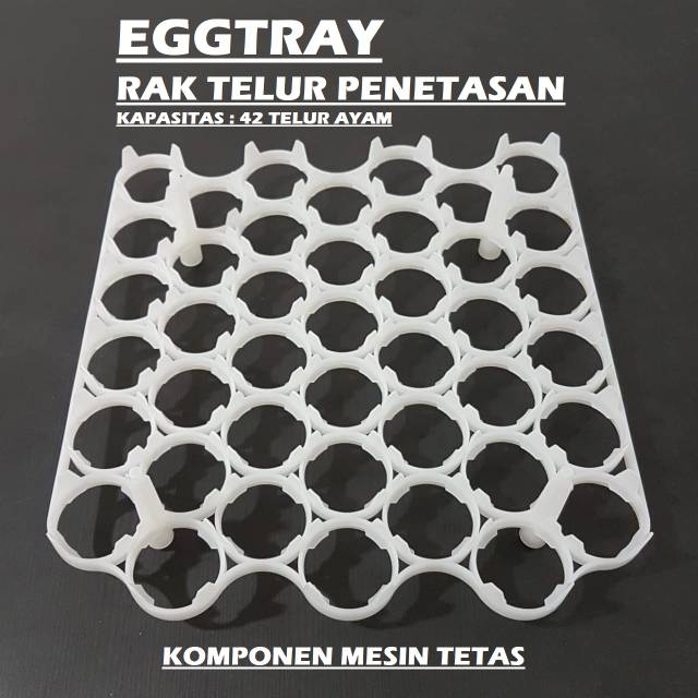 Eggtray Rak Telur Penetasan kapasitas 42 telur