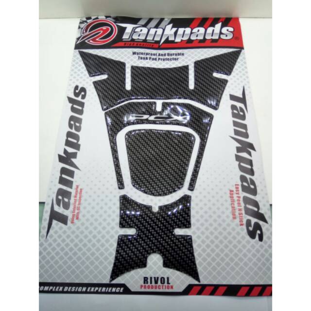 TANKPAD PCX 150 KARBON HITAM