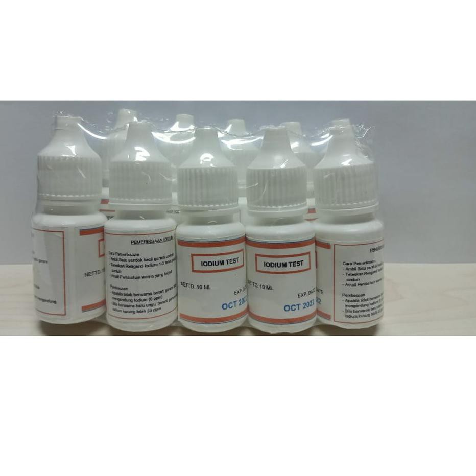 7FV6 Test Kit Yodium ET - Iodine Testkit - Teskit untuk Tes Iodium .