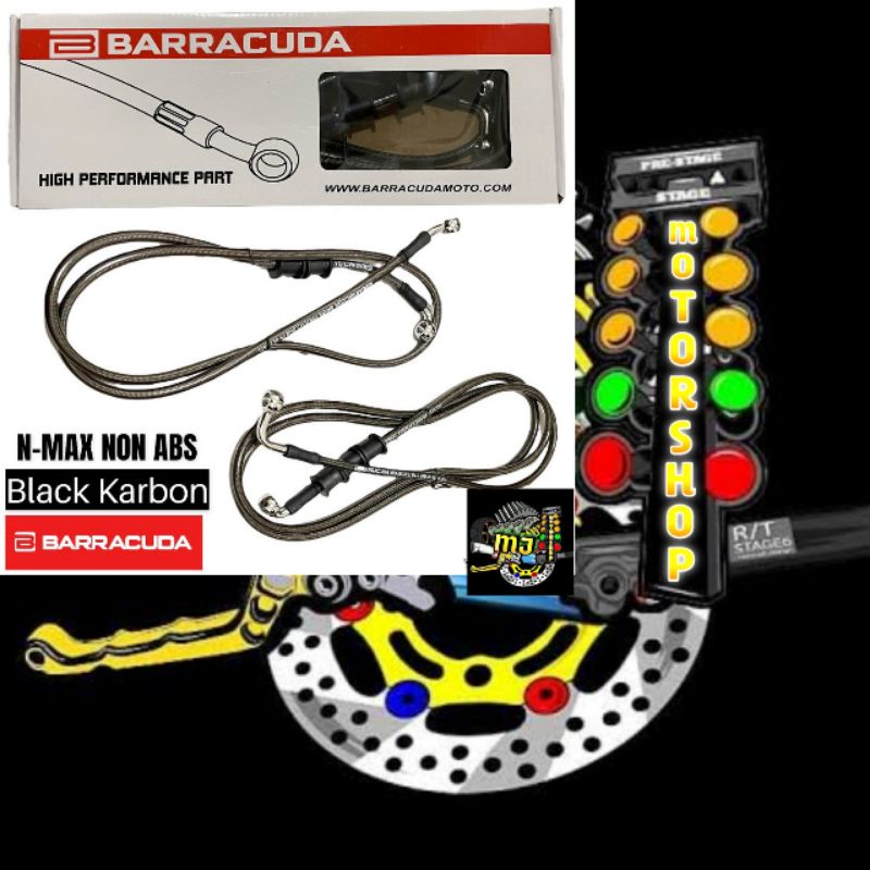 SELANG REM BELAKANG RACING BARACUDA NMAX NON ABS