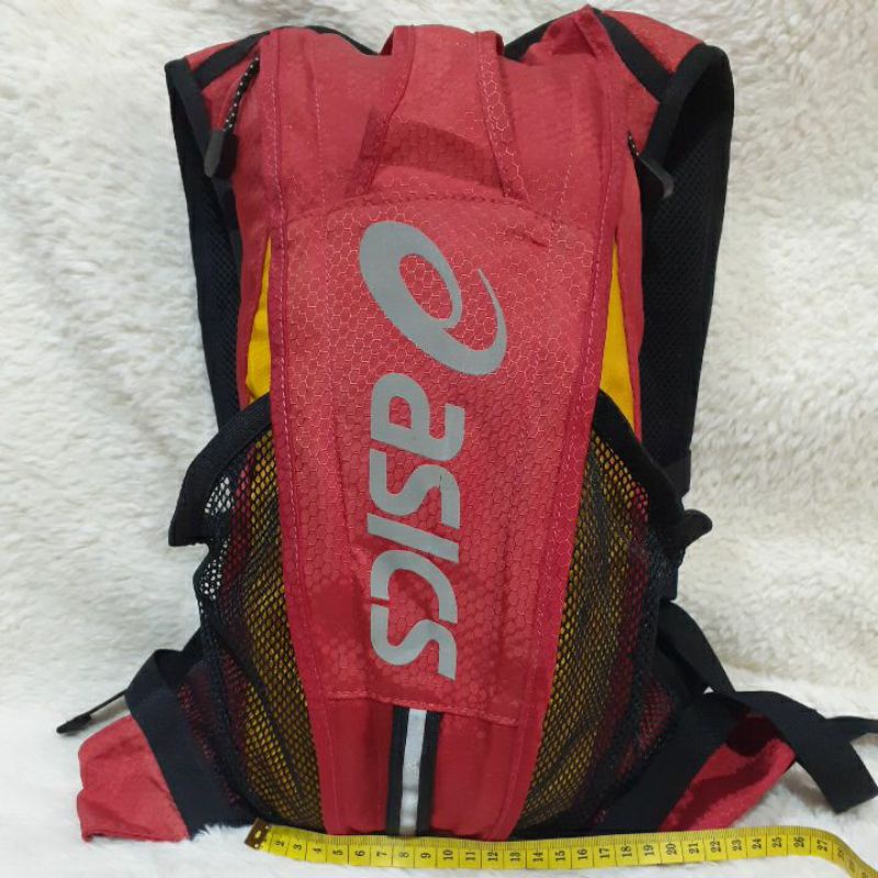 Tas Ransel Second / Preloved / ASICS  Dong A Marathon Backpack Merah / Bekas