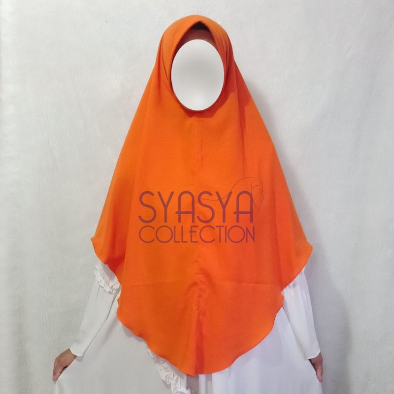 Bergo PKS Polos jilbab wolfis