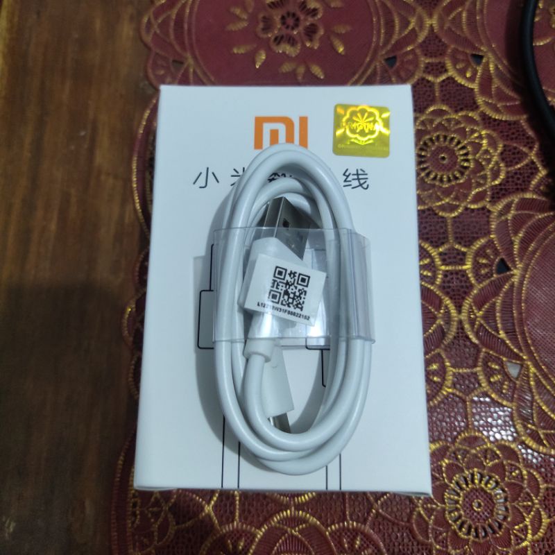 Kabel Data Original 100% Xiaomi Redmi Note 7, Redmi Note 7 Pro, MI A1, MI A2, Redmi 8, Redmi 8 Pro, Redmi Note 8, Redmi 9, Redmi Note 9S, Redmi Note 9 Pro, Redmi Note 10, Redmi Note 10 Pro, Redmi Note 10s, Redmi 10 Prime