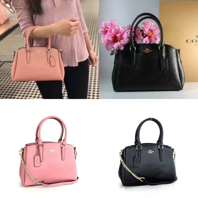 Coach Mini Sage Carryall tas original authentic asli bag selempang crossbody totebag slingbag