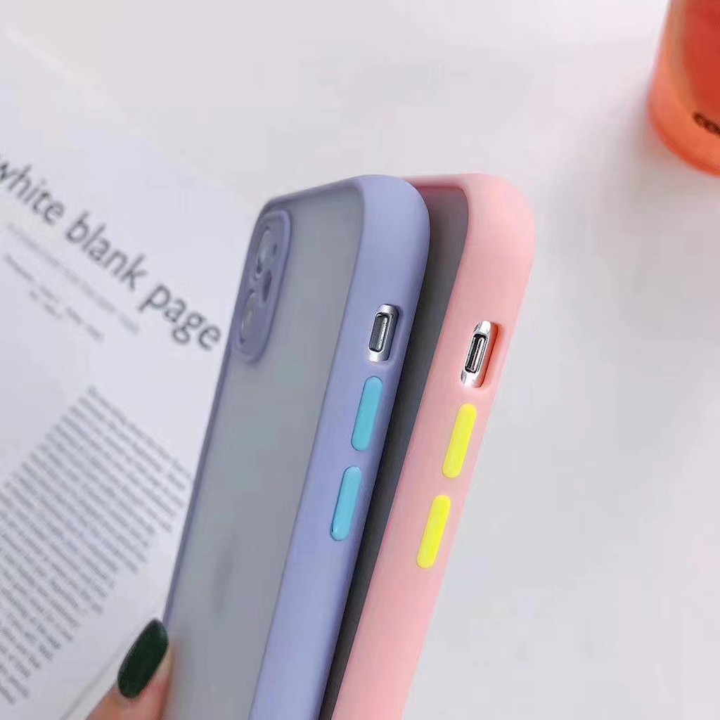 Hard case Plastik + TPU Untuk iPhone 11 i6 7 8 Plus XR XS MAX