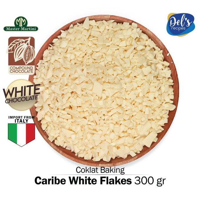 

Caribe White Chocolate Flakes - Serpihan Coklat Putih 300gr TERLARIS TERPERCAYA ORIGINAL