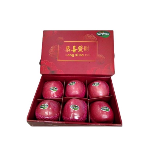 

Apel fuji Sunpride jumbo 6 pcs gift box special