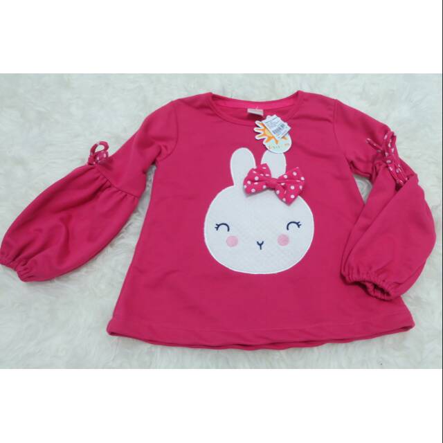 Kaos Little M Anak Perempuan Lengan Panjang Murah Brand Matahari