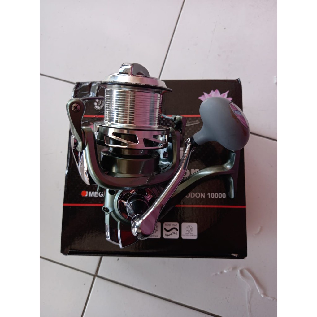 Reel Laut Long Spool Megalodon 8000 10000 13+1 Ball Bearing TERBAIK