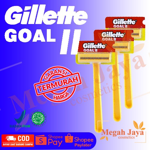 GILLETTE GOAL ll HC 24S KUNING @MJ