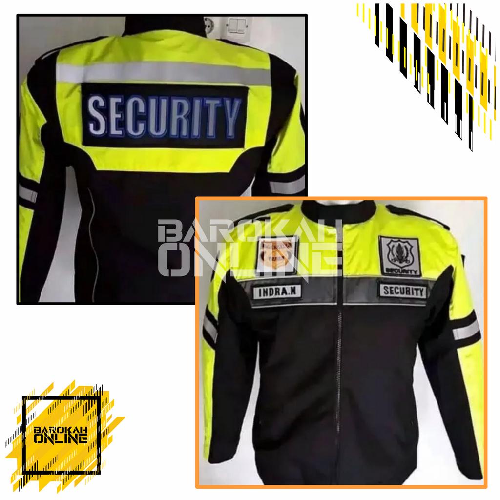 Jaket Security Outdoor Glow In The Dark