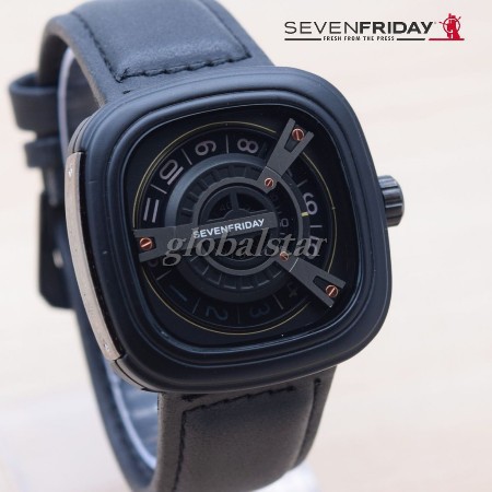 jam tangan pria seven friday strap kulit