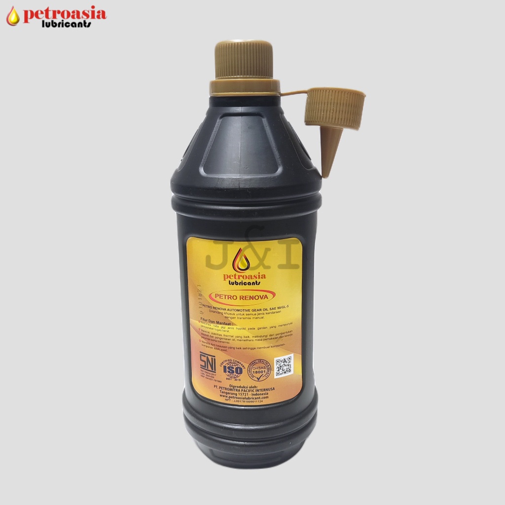 Petro Renova Gear Oil SAE 90/GL-5 oli gardan mobil 1 Liter