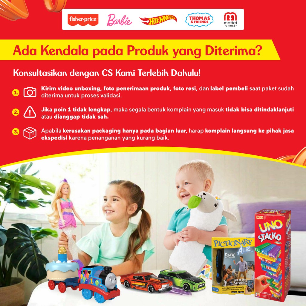 Mega Bloks Pull-Along Puppy  - Mainan Balok Susun Edukasi Anak Balita