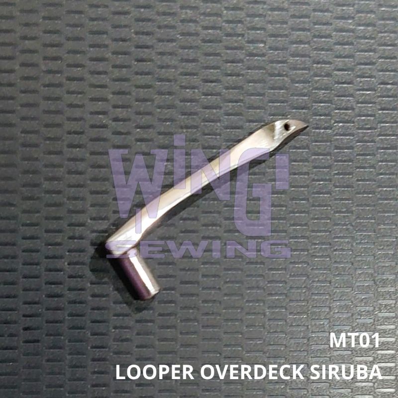 MT01 SIRUBA C007 Looper Mesin Jahit Overdeck Kam Kepala Kecil