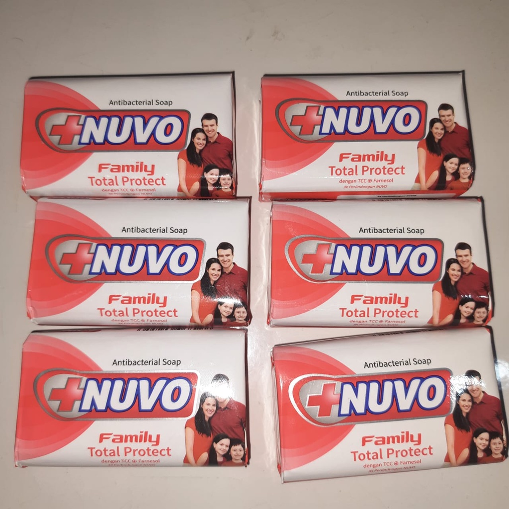 Nuvo Sabun Batang 76gr / nuvo family / sabun mandi / sabun nuvo family protect