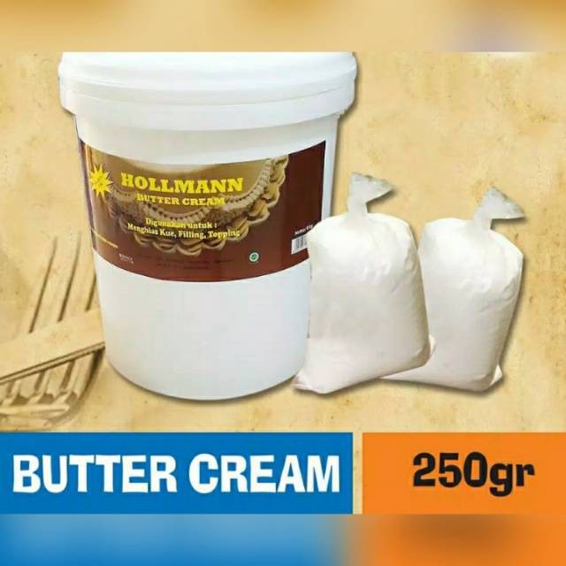 Hollmann Butter Cream Vanilla 250 gr / Hollman / Holman - HOLLMAN VANILA