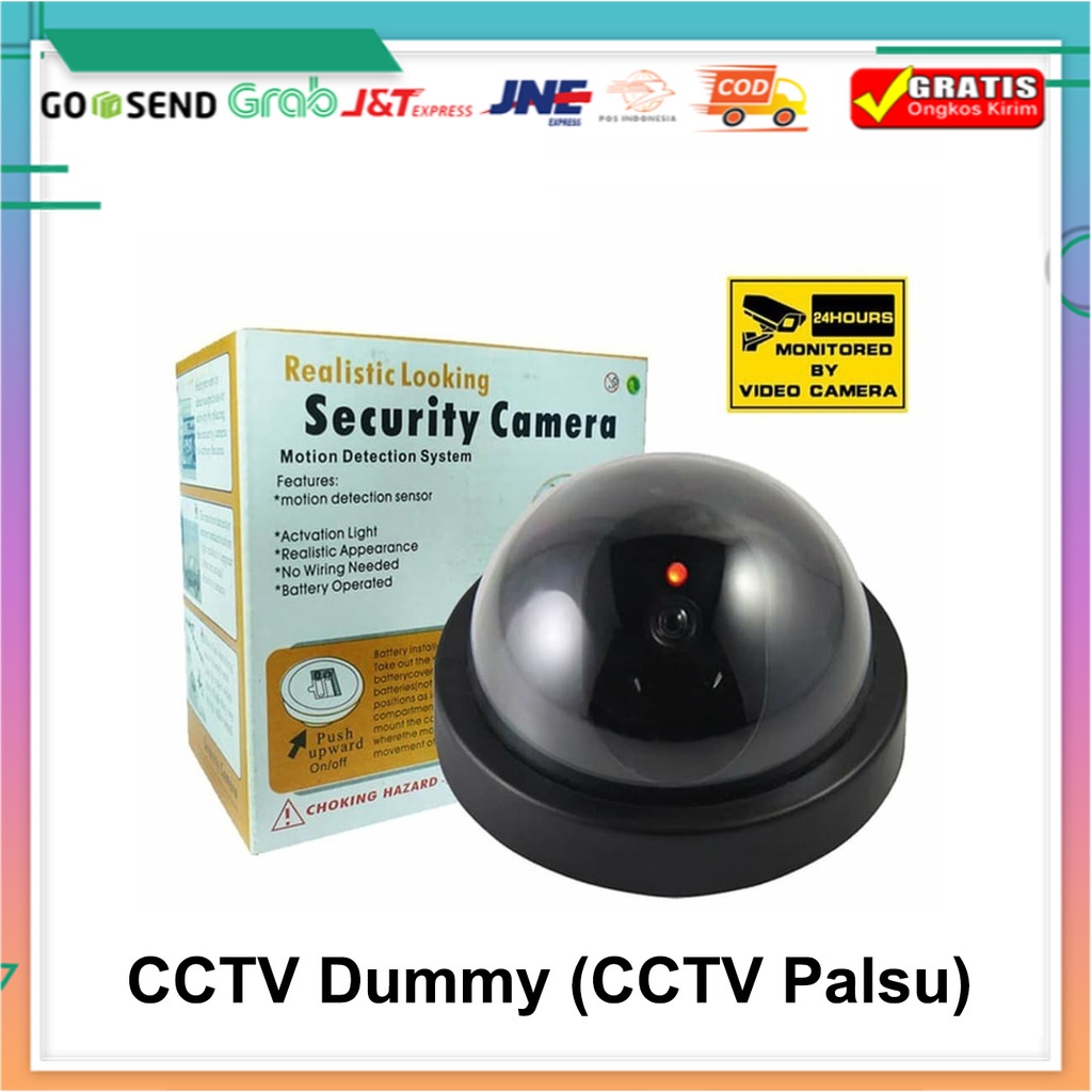 Dummy CCTV / Fake Camera / CCTV Palsu / Kamera Tiruan / Kamera CCTV Fake Security / Camera Pengawas 